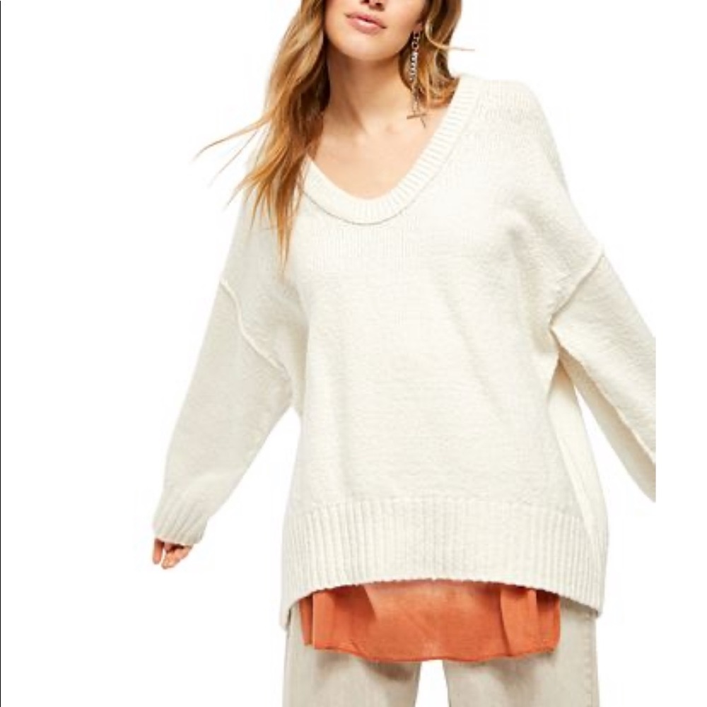 NEW Free People Brookside Sweater